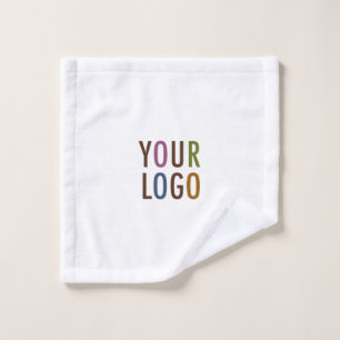 Custom Washcloth with Your Company Logo No Minimum