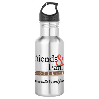 Custom Water Bottle (18 oz), Stainless Steel