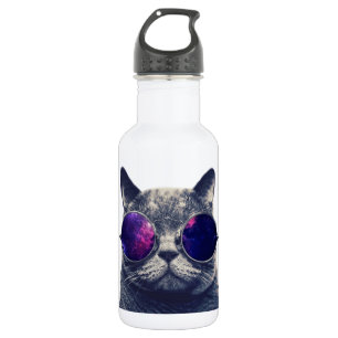 Custom Water Bottle (18 oz), White