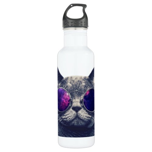 Custom Water Bottle (24 oz), White