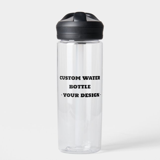 Custom Water Bottle - BPA-Free Printed Bottles (Front)