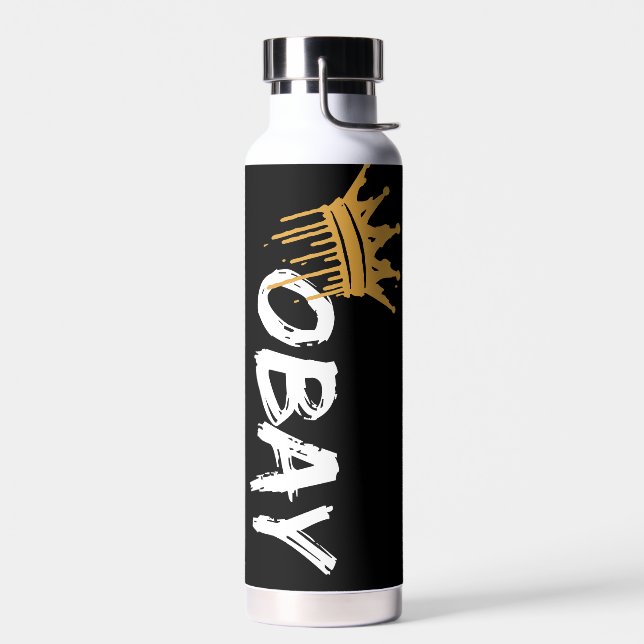 Custom Water Bottle – Eco-Friendly & Personalized (Left)