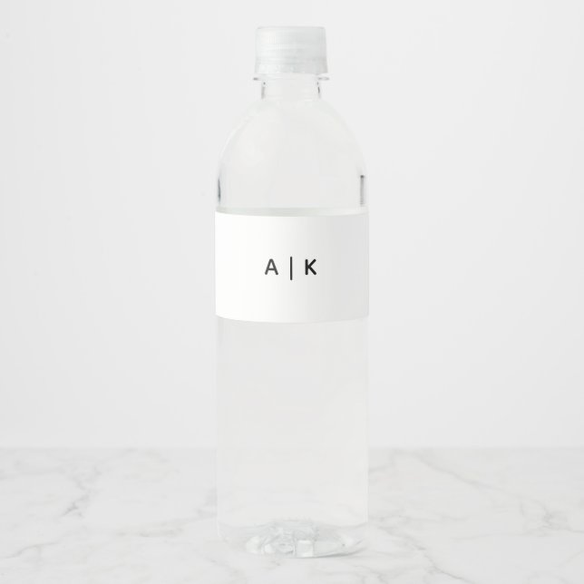 Custom Water Bottle Label (Front)