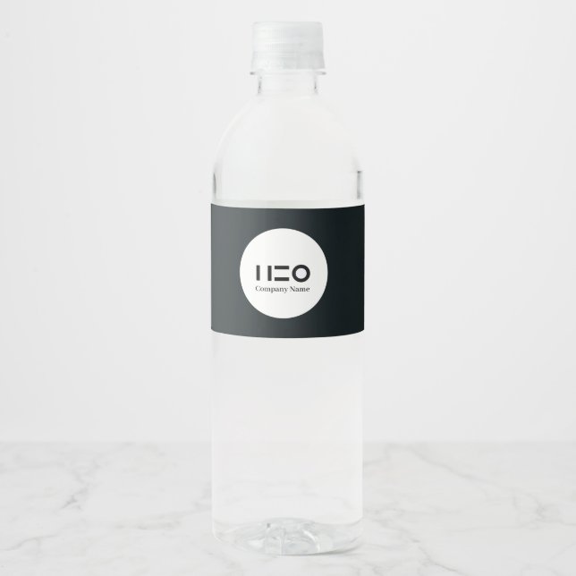 Custom Water Bottle Label (Front)