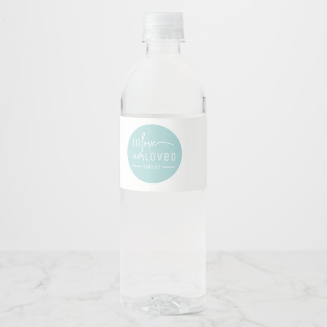 Custom Water Bottle label (Front)
