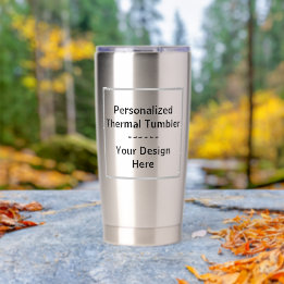 Custom Water Bottle - Personalized Insulated Tumbler