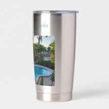 Custom Water Bottle Style: Thermal Tumbler, Size: