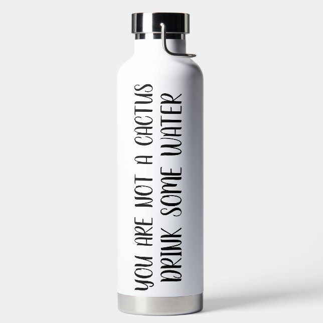 Custom  Water Bottle with - Personalized Water Bot (Left)