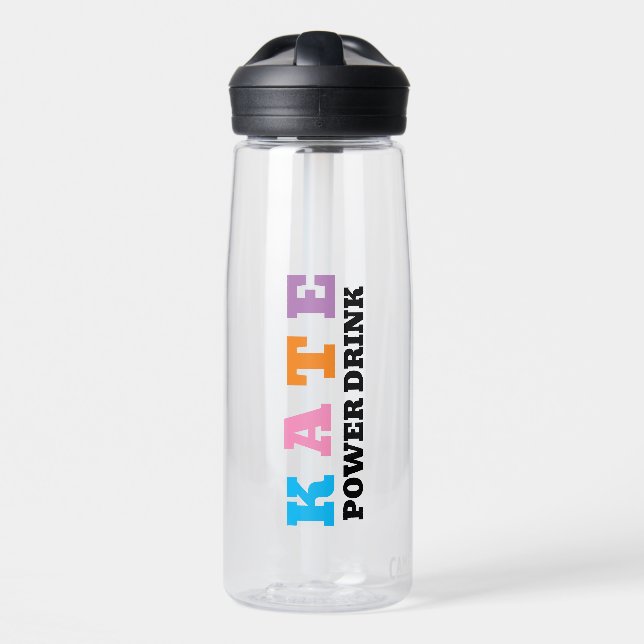 Custom Water Bottles, Personalized  Water Bottle (Front)