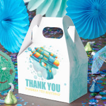 Custom Water Gun Summer Birthday Favor Boxes