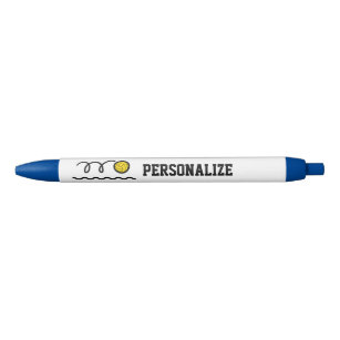Custom water polo ball logo pens for swimmers