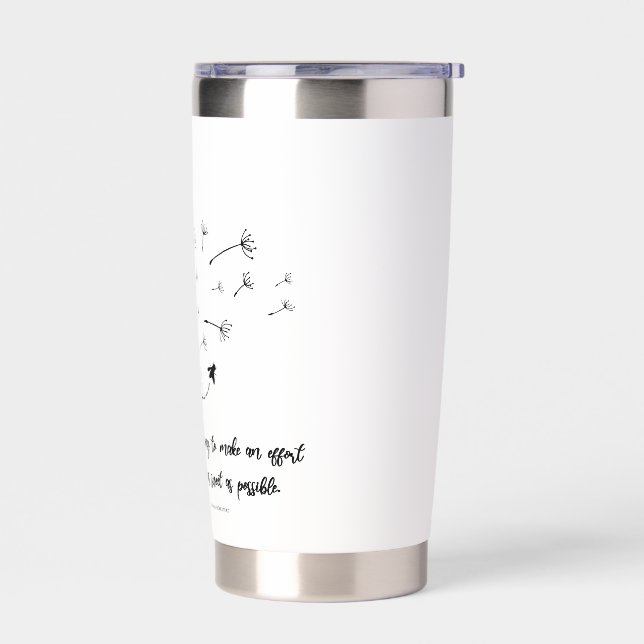 Custom Water tumbler Size: 20 oz (Left)