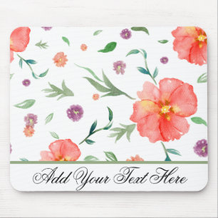 Custom Watercolor Mouse Pad for Moms and Grandmas
