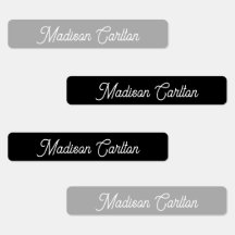 Custom Waterproof Name Labels Kids Daycare Clothes