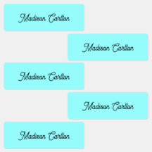 Custom Waterproof Name Labels Kids Daycare School