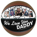 Custom We Love You Daddy Photo Basketball Custom We Love You Daddy Photo Basketball