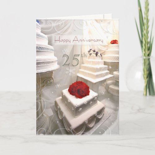 Custom Wedding Anniversary Greeting Card