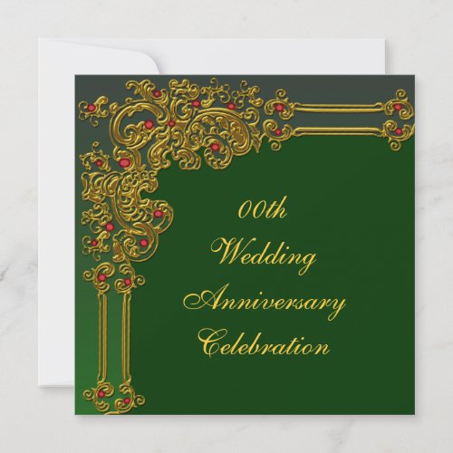 Custom Wedding Anniversary Party Invitation