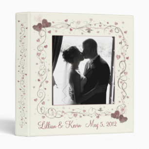 Custom Wedding  / Anniversary  Photo Binder