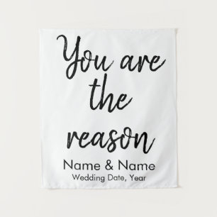 Custom Wedding Backdrop for Reception on a budget