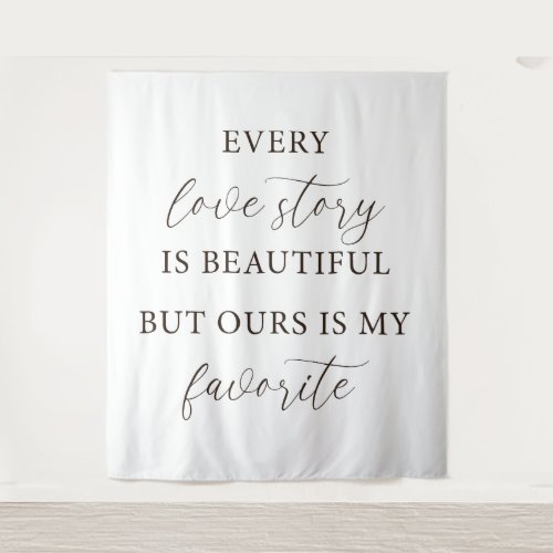 Custom Wedding Backdrop – Personalized Name & Date