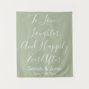 Custom Wedding Backdrop Rustic Reception Banner