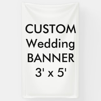  Wedding Reception Indoor Outdoor Banners Zazzle