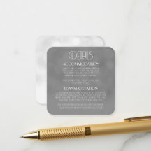 Custom Wedding Bokeh Details