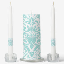  custom wedding candle set