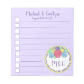 Wedding Checklist Notepad