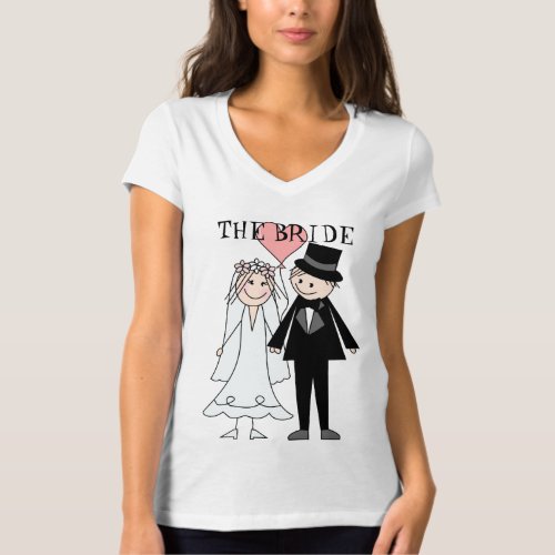 Custom wedding couple T_Shirt