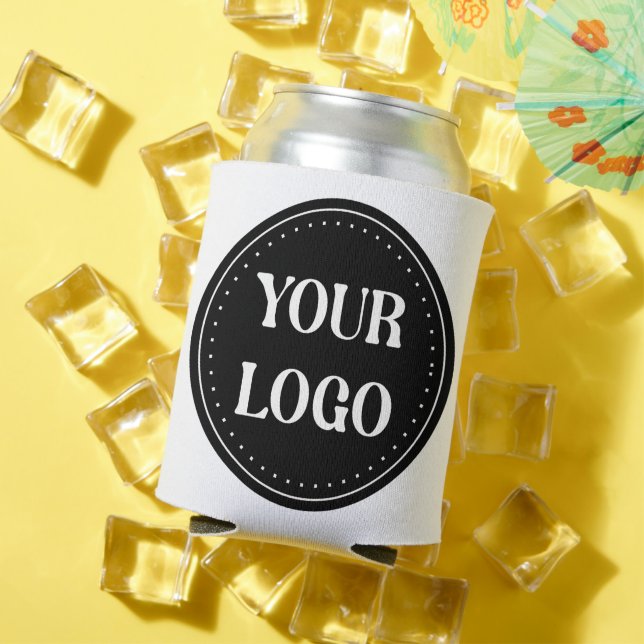 Custom Wedding, Elegant, Anniversary Gifts Can Cooler (In Situ Summer)