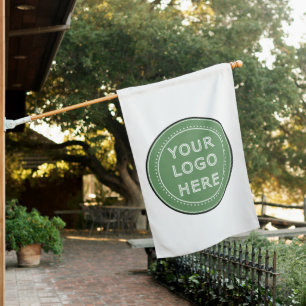 Custom Wedding, Elegant, Anniversary Gifts House Flag