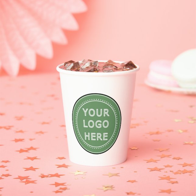 Custom Wedding, Elegant, Anniversary Gifts Paper Cups (Insitu)