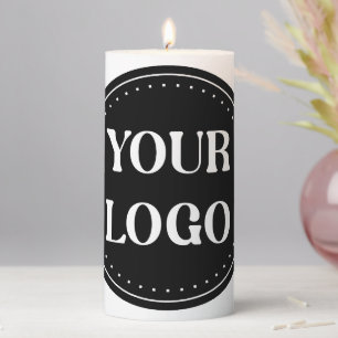 Custom Wedding, Elegant, Anniversary Gifts Pillar Candle