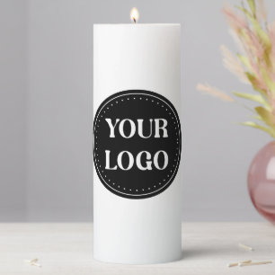 Custom Wedding, Elegant, Anniversary Gifts Pillar Candle