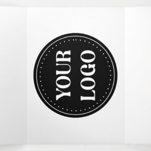 Custom Wedding, Elegant, Anniversary Gifts Tri-Fold Invitation