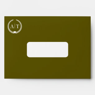 Custom Wedding Envelopes with Return Address