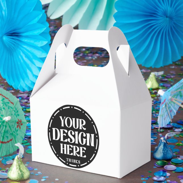 Custom Wedding Event Commemorative Design Favor Boxes (Party)