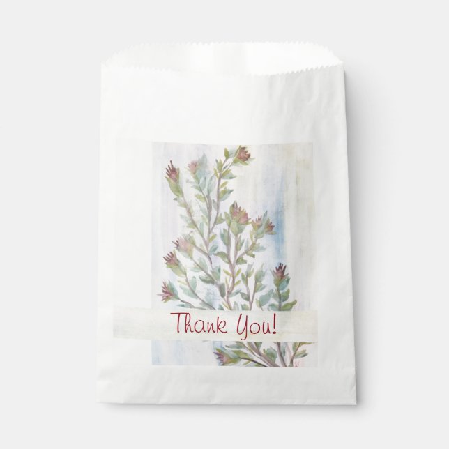 Custom Wedding Favor Favor Bag (Front)