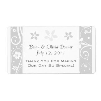 Custom Wedding Favor Labels