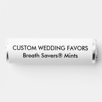 Custom Wedding Favors 12 X Fresh Breath Mints by APersonalizedWedding at Zazzle