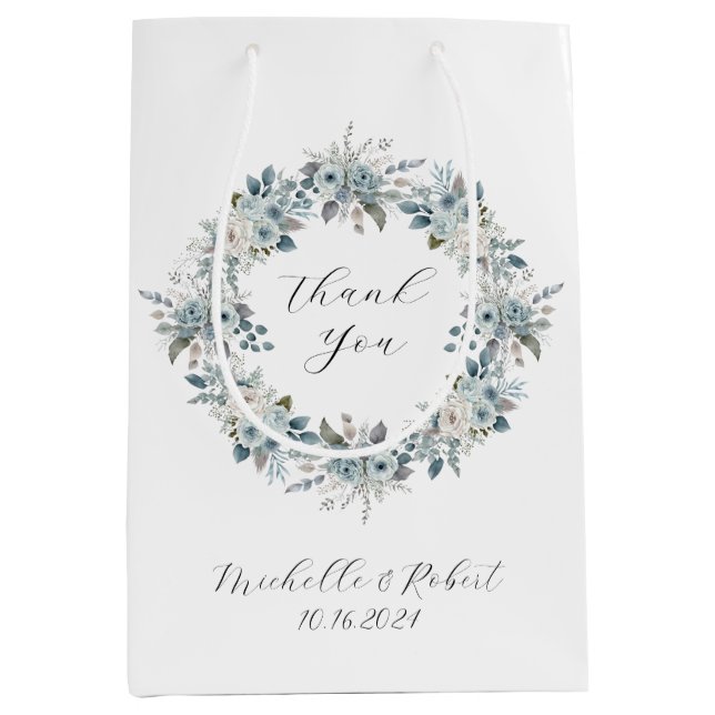 Custom Wedding Favors Gift Bag (Front)
