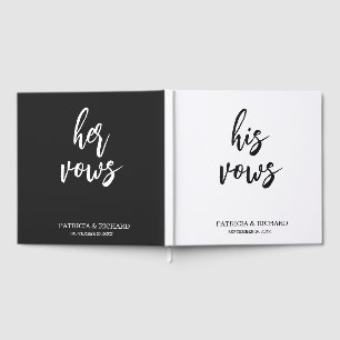 Custom Wedding  Foil Guest Book