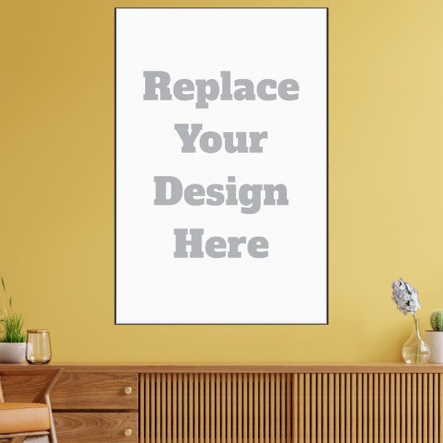  Custom Wedding Gift – Create Your Own Personalize Canvas Print (Insitu(LivingRoom))