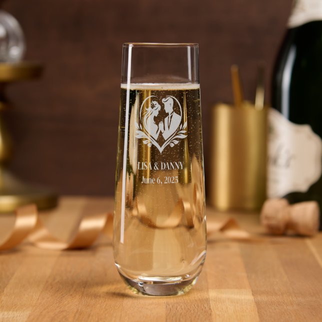 Custom Wedding Glassware (Party)