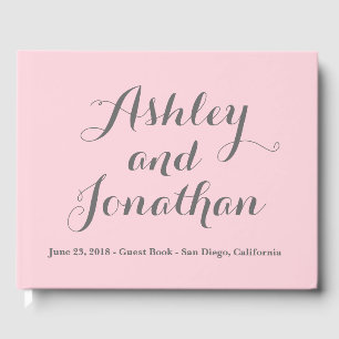 Custom Wedding Guest Book Personalized Guest Book
