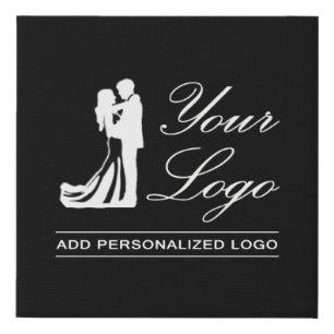 Custom Wedding Idea Personalized Photo Design Faux Canvas Print