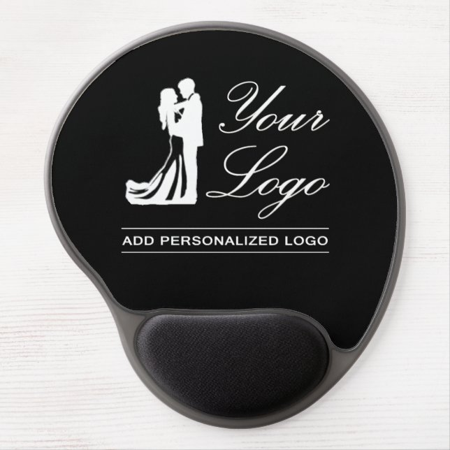 Custom Wedding Idea Personalized Photo Design Gel Mouse Pad (Front)