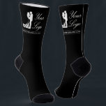 Custom Wedding Idea Personalized Photo Design Socks<br><div class="desc">You can customize it with your photo,  logo or with your text.  You can place them as you like on the customization page. Funny,  unique,  pretty,  or personal,  it's your choice.</div>
